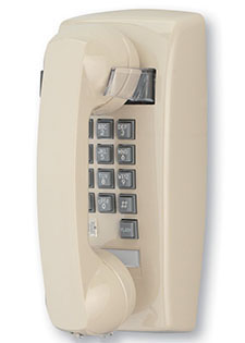 Cortelco 2554  Wall Telephone with Flash Button