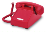 Cortelco 2500 No Dial Desk Phone