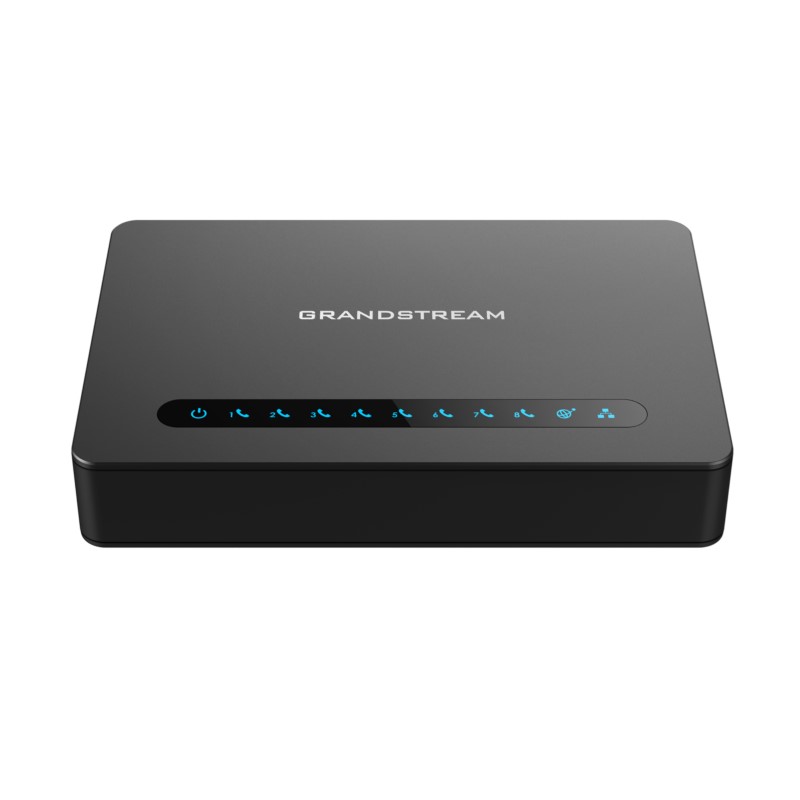 Grandstream HT818 8-Port FXS Gateway with Gigabit NAT Router