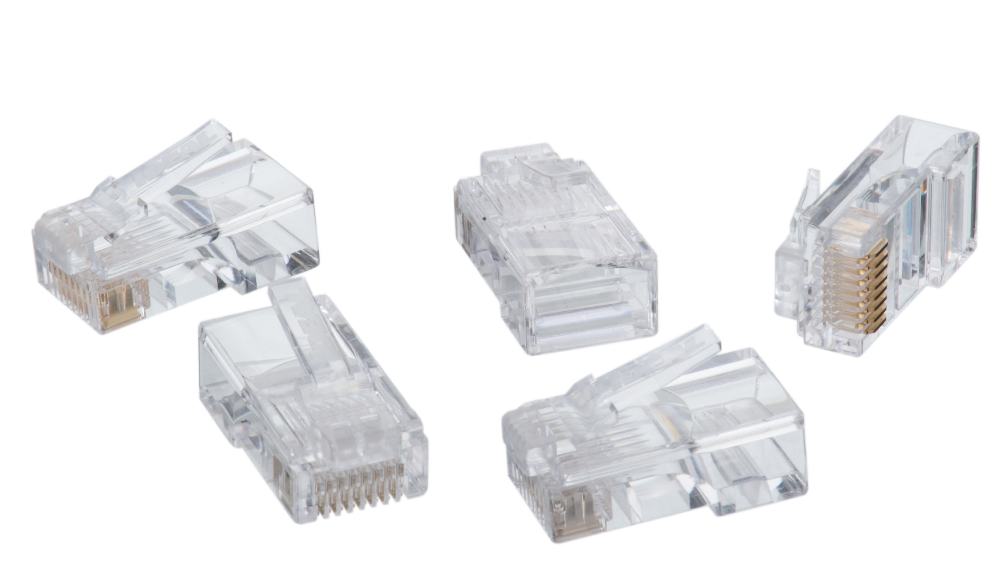 Ideal Industries RJ-45 8 POS 8 Contact Modular Plugs (50 Pack)
