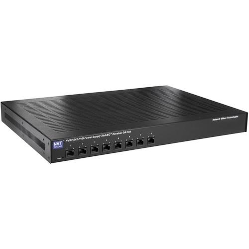 NVT Phybridge NV-8PS42-PVD 8 Channel Power Supply StubEQ Receiver Hub