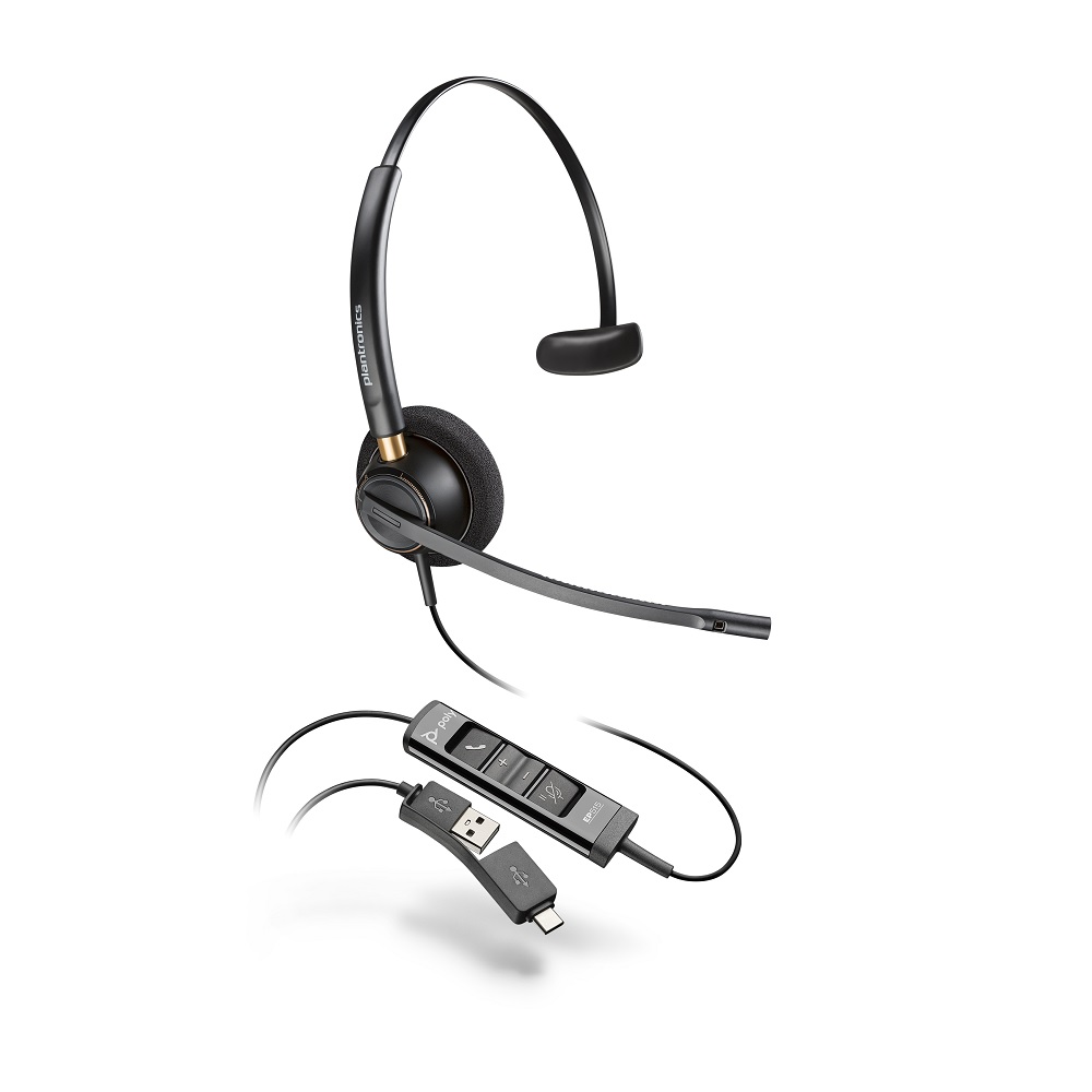 Poly EncorePro EP515 Mono USB-A and USB-C