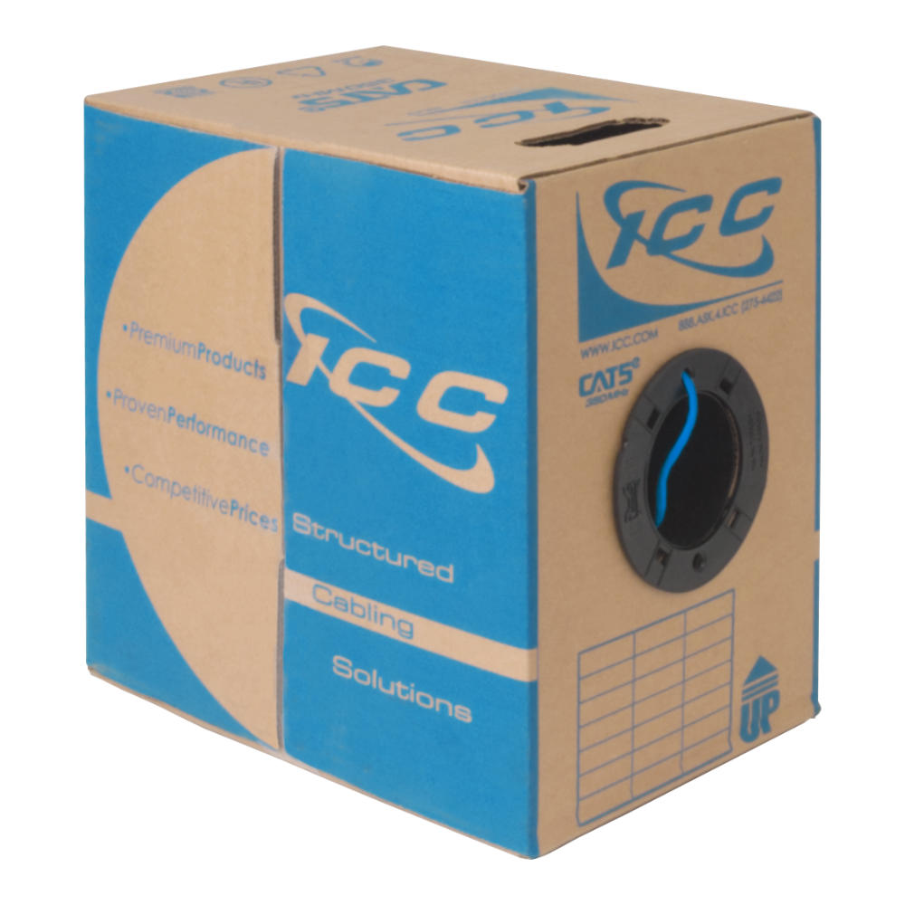 ICC Category 5e Plenum Cable in 1000' Pull Box