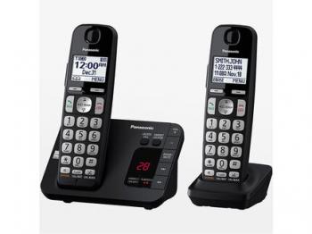 Panasonic KX-TGE432B Expandable Cordless Phone System with Ans. Machine