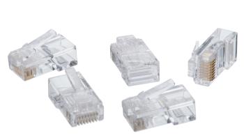 Ideal Industries RJ-45 8 POS 8 Contact Modular Plugs (50 Pack)