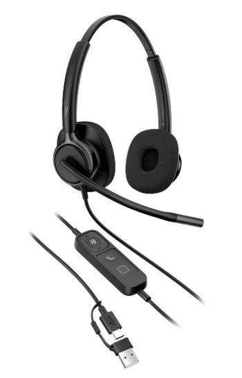 HP Poly Mission 425 USB Stereo Headset, Classic Version