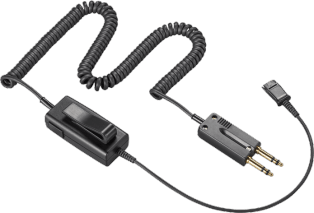 Poly SHS 1926-25 In-Line Adapter, 6-wire, w/o PTT TAA