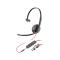 Poly Blackwire 3215 Corded USB & 3.5mm UC Monaural Headset