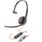 Poly Blackwire 3210 Corded USB Monaural Corded Headset
