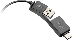 USB A and USB C in one cable