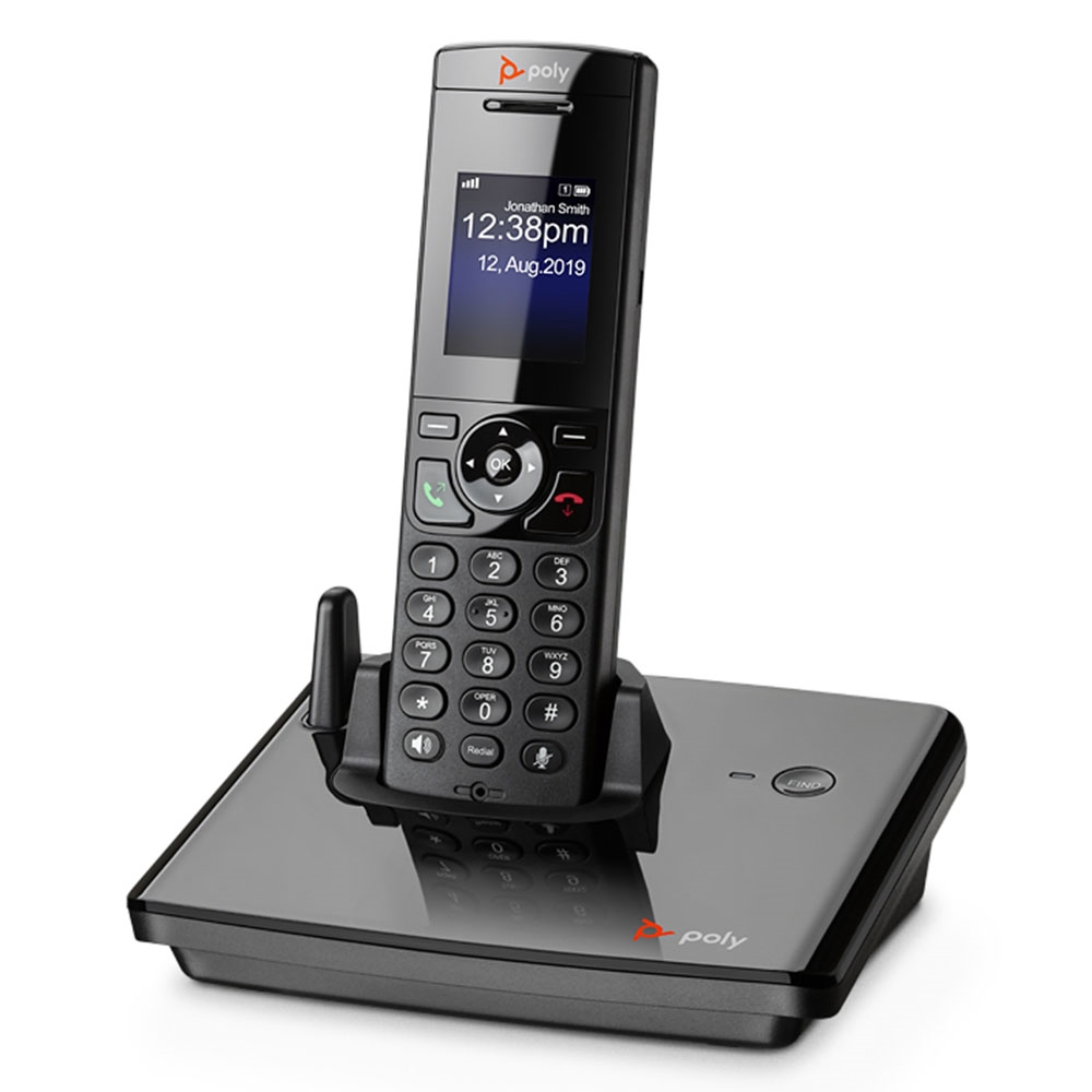 Polycom VVX D230 DECT IP Phone Handset & Base