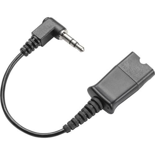 Poly QD-to-3.5mm Cable Right Angle Plug