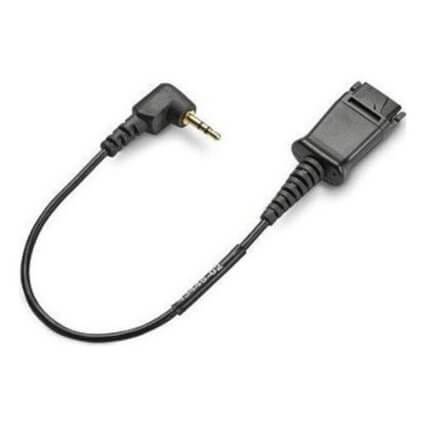 Plantronics 2.5mm to Quick Disconnect Cable New