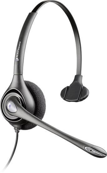 Plantronics HW251N SupraPlus Wideband Monaural Headset w/NC New