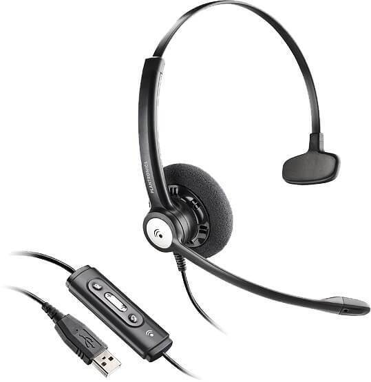 Plantronics Blackwire C610-M UC Mono USB Headset for Microsoft New