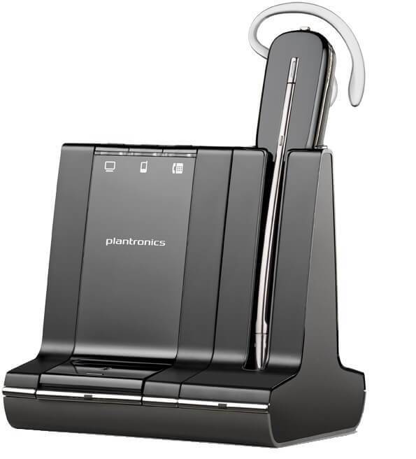 Plantronics SAVI W745 Unlimited Talk Time Wireless Headset