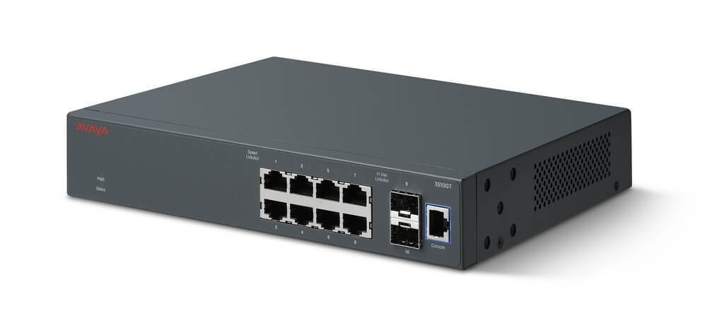 Avaya ERS 3510GT-PWR+ 8 Port 10/100/1000 PoE+ Data Switch