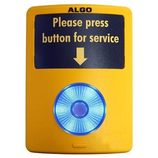 Algo 1202 Illuminated Call Push Button for Customer Assistance & Emergency Notification
