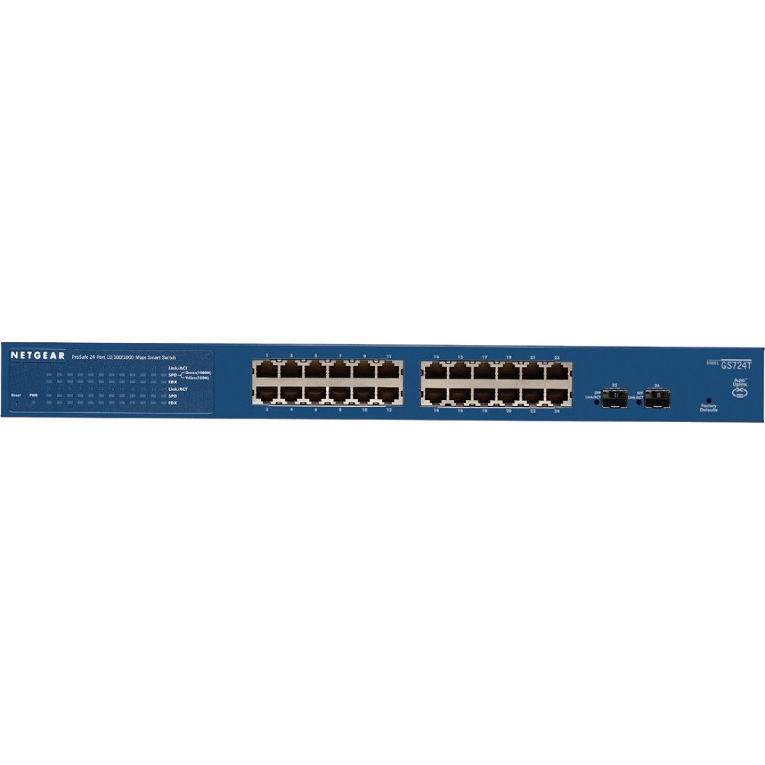 Netgear ProSafe GS724Tv4 24 Port Gigabit Smart Ethernet Switch