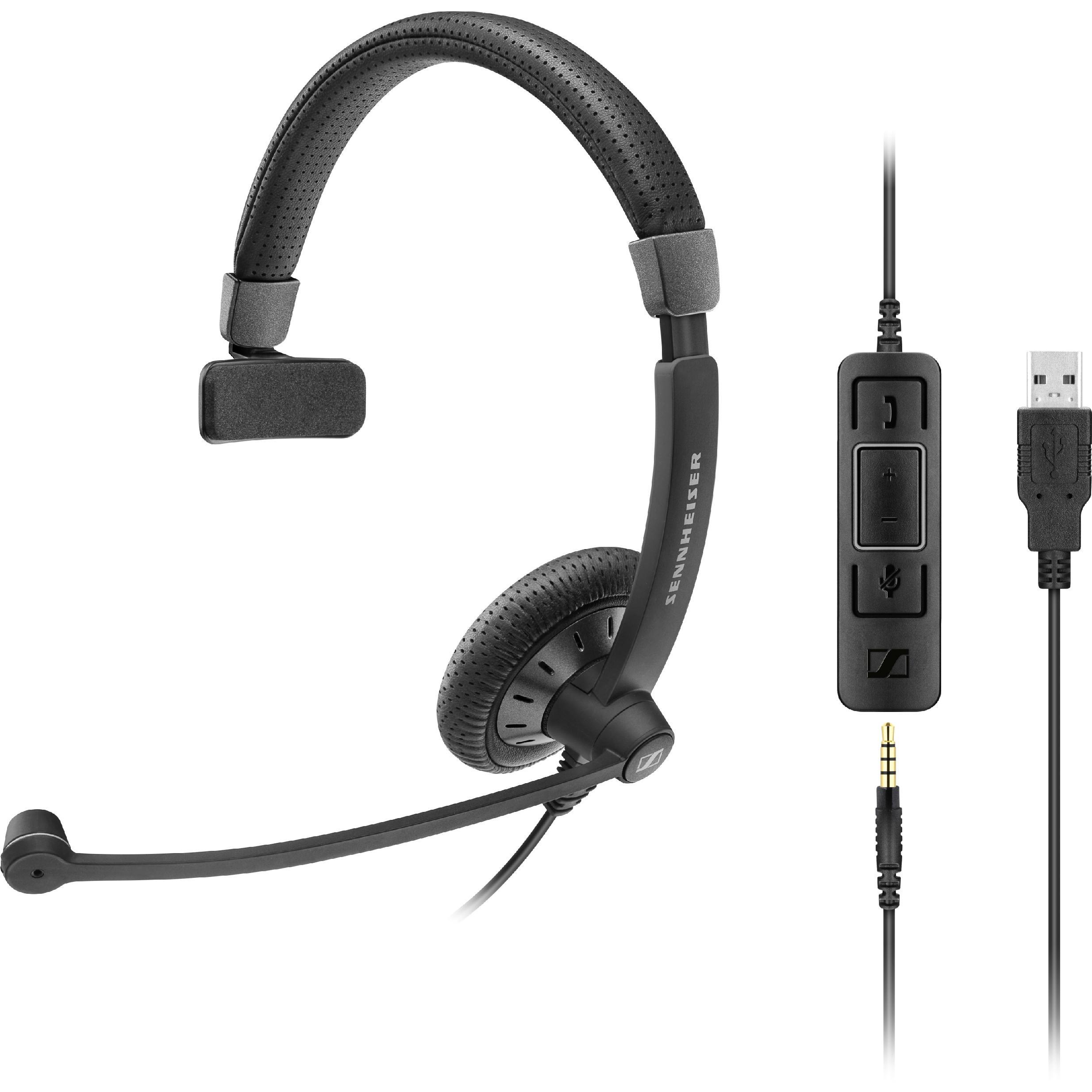 EPOS Sennheiser SC 45 USB Skype for Business USB + 3.5mm Headset New