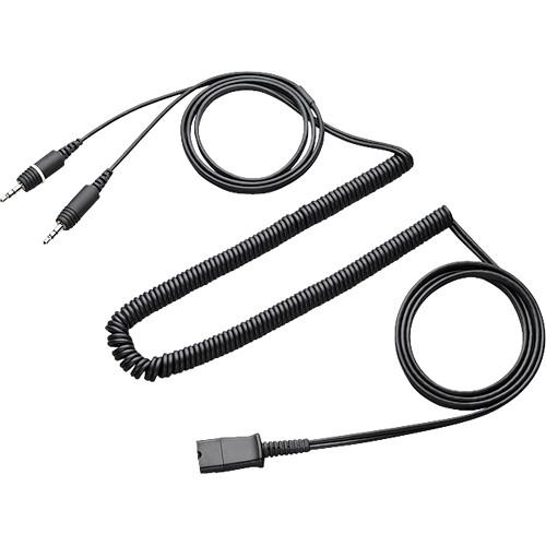 Plantronics Quick Disconnect to Dual 3.5mm Cable - 28959-01