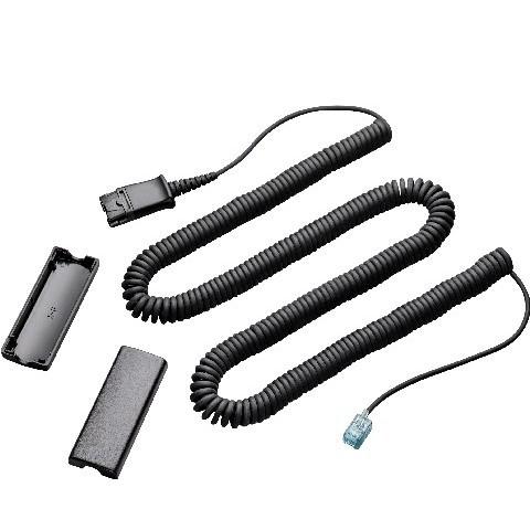 Plantronics 30" QD to Male Modular Plug Cable - 40702-01