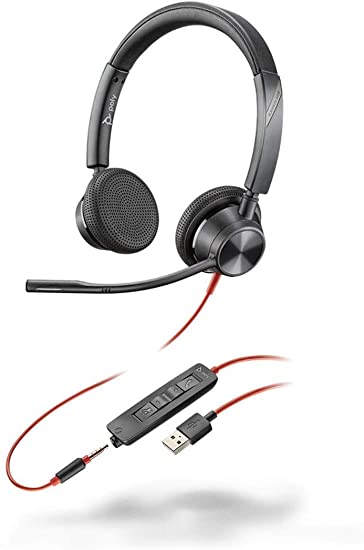 Poly Blackwire 3325 Binaural USB & 3.5mm Headset
