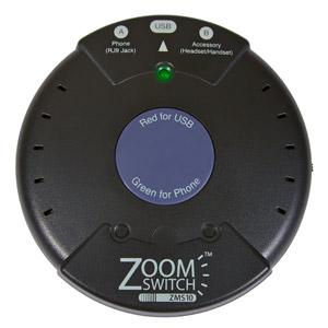 ZoomSwitch ZMS10-C USB Headset Switch New