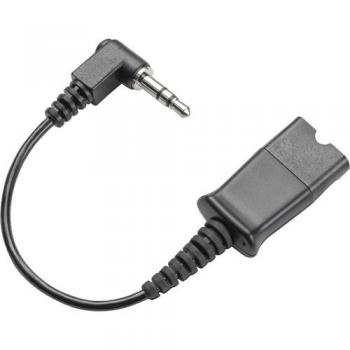 Poly QD-to-3.5mm Cable Right Angle Plug