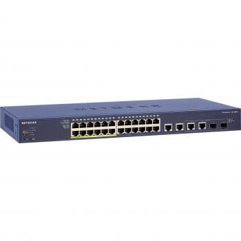 Netgear ProSafe FS728TLP 24 Port Fast Ethernet Switch w/ 12 PoE Ports