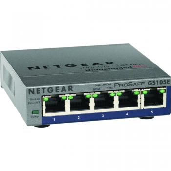 Netgear ProSafe Plus Switch 5-Port Gigabit Ethernet Switch
