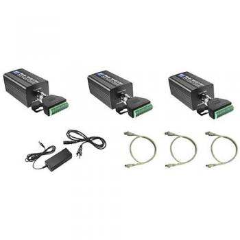 NVT Phybridge NV-EC1701-K2H Ethernet/PoE to Coax Kit