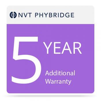 NVT Phybridge NV-FLX-024-MTNC-5 5 Additional Years Warranty for Flex 24-Port Switch