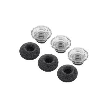 Plantronics Spare Silicone Eartips for Voyager Legend Headsets (3-Pack, Small) - 89037-01